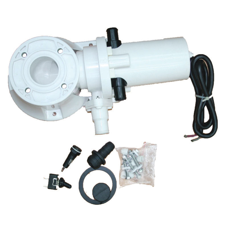 Plastic base for electric toilets with spare parts Capital Survival Limited