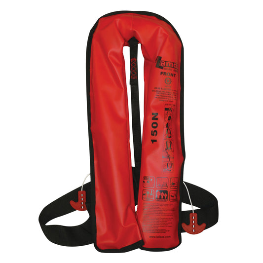 LALIZAS Marine Infl.Lifejacket Adv. Lamda, Auto, 330N, w/Crotch Strap, SOLAS/MED Capital Survival Limited