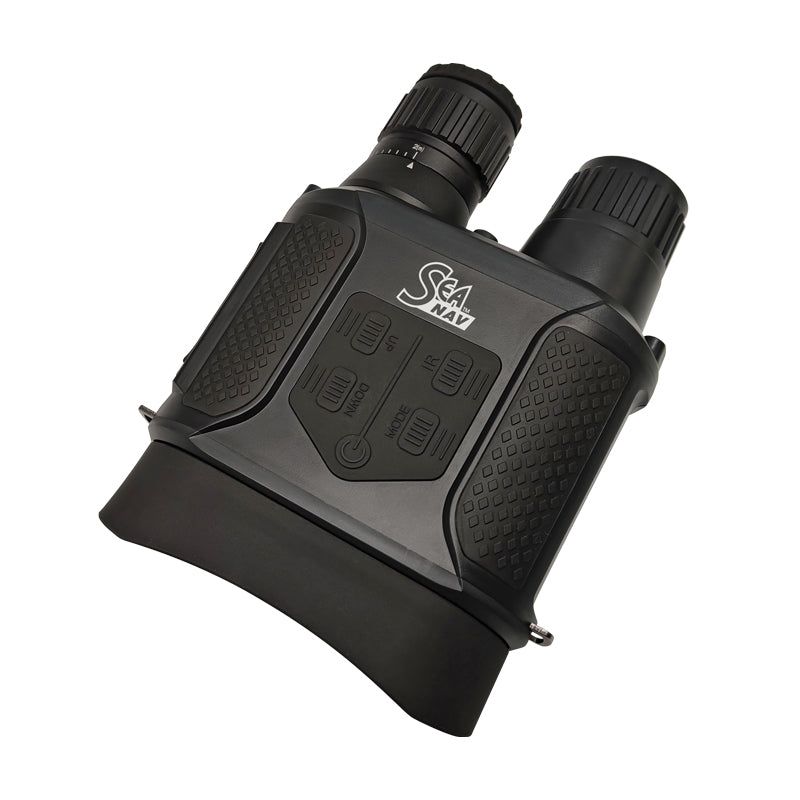 SEA NAV Night Vision Binoculars, Digital, 8x31, w/ Rechargeable Battery, Video Rec,Incl. 8GB SD Card