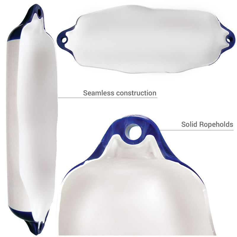 OCEAN Fender Heavy Duty H4, 19x64cm, White/Blue Capital Survival Limited