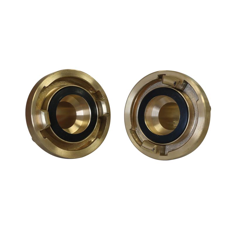 LALIZAS Storz 38 Brass Fire Hose Coupling Set – 1½ in / 38 mm