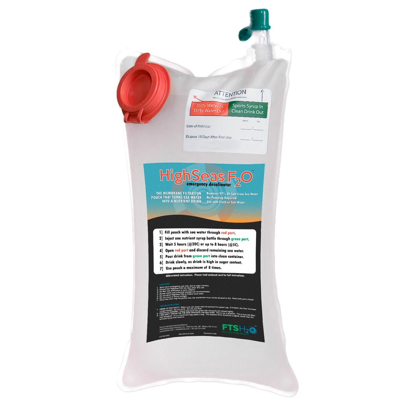 High Seas Water Filter Capital Survival Limited