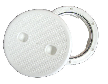 INDUSTRIAL Inspection Hatch w/Detach. Cover int. Ø6'' (132 mm), White Capital Survival Limited