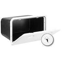 TOP LINE Storage Hatch with Lock, White, 353x606mm Capital Survival Limited