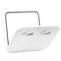 TOP LINE Hatch, White, 370x375mm, ISO12216 Capital Survival Limited