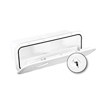 TOP LINE Storage Hatch, w/Lock, White, 243x607mm Capital Survival Limited