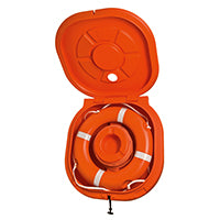 Container w/Door for Lifebuoy Ring Ø24'' or 30'' (60 or 75 cm) Capital Survival Limited