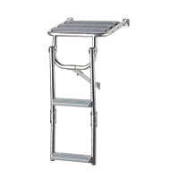 Platform Ladder,Inox 316, 2 Plastic Steps, L600xW325mm Capital Survival Limited