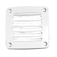 Ventilation Shaft Grilles Cover, 5'' x 5'' (118 x 118 mm), White Capital Survival Limited