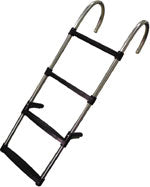Ladder, 4 steps, Inox 316, L1130xW350mm Capital Survival Limited