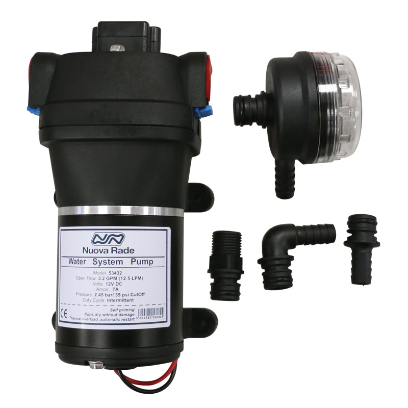 Water Pump, 12,5lt/min, 12V Capital Survival Limited