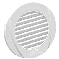 Ventilation Shaft Grilles Cover, Ø4 1/64'' (102 mm), White Capital Survival Limited