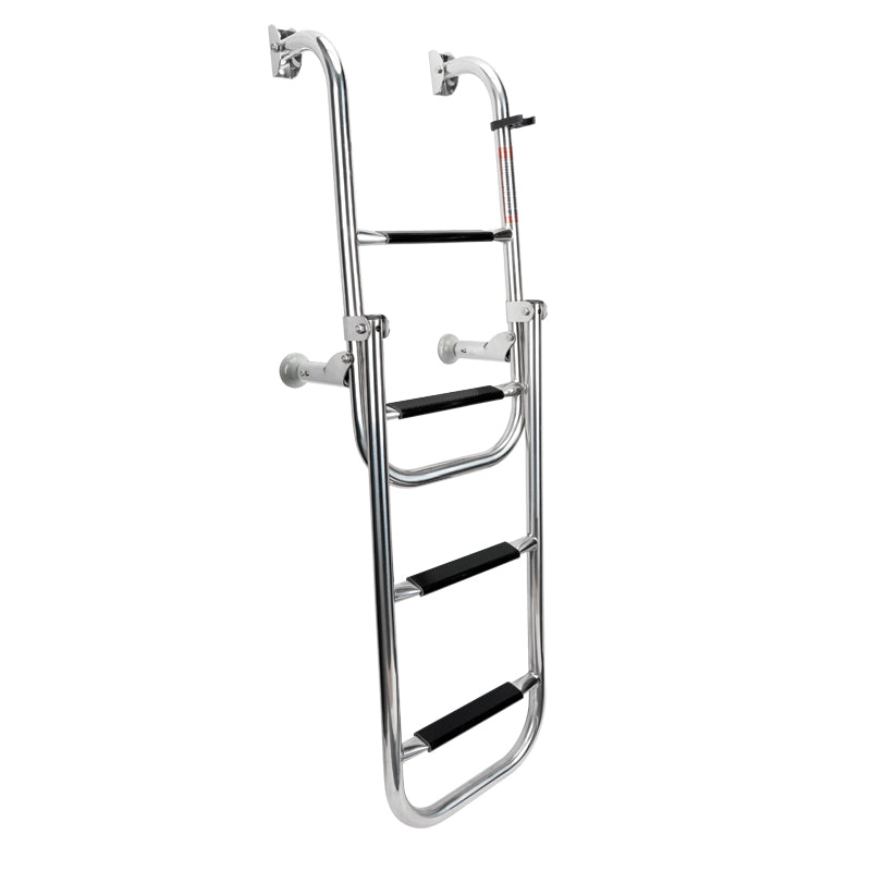 Foldable Ladder, 2+2 steps, Inox 316, 90⁰, L 42'' x W 11'' (1060 x 280 mm) Capital Survival Limited