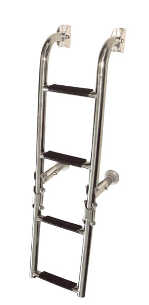 Foldable Ladder, 2+2 steps, Inox 316, 90⁰, L760xW205mm Capital Survival Limited