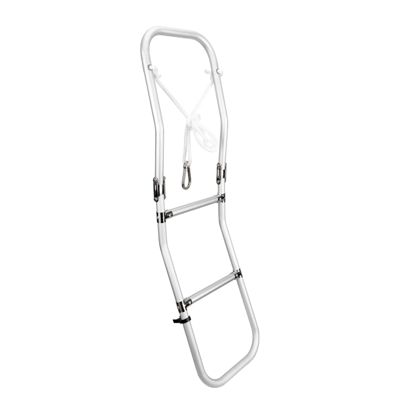Foldable Ladder for Inflatable Boats, 3 steps, Aluminium, L 43'' (1090 mm) x W 11'' (265 mm) Capital Survival Limited