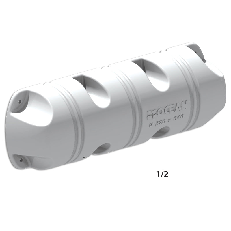 OCEAN Dock Fender 220x640, 1/2, White Capital Survival Limited
