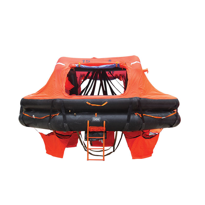 LALIZAS Marine Life Raft SOLAS OCEANO, Davit-launched Type, 12 prs, canister (?) Capital Survival Limited