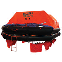 LALIZAS Marine Life Raft SOLAS OCEANO,Throw-overboard Type,25 prs,canister (B) Capital Survival Limited