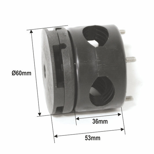 Set of connector & rail support for fenderbaskets Capital Survival Limited
