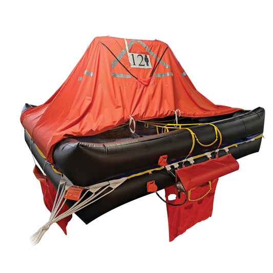 LALIZAS DEEP SEA II Liferaft – 10 Person (SOLAS/MED/TC)