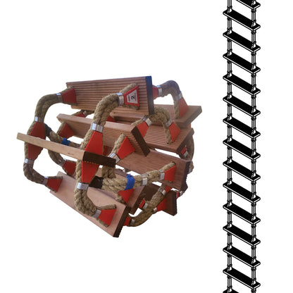 LALIZAS Embarkation Ladder LEL 19m/63ft, 58 Steps, SOLAS/MED/USCG