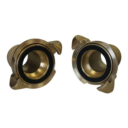 LALIZAS Storz 38 Brass Fire Hose Coupling Set – 1½ in / 38 mm