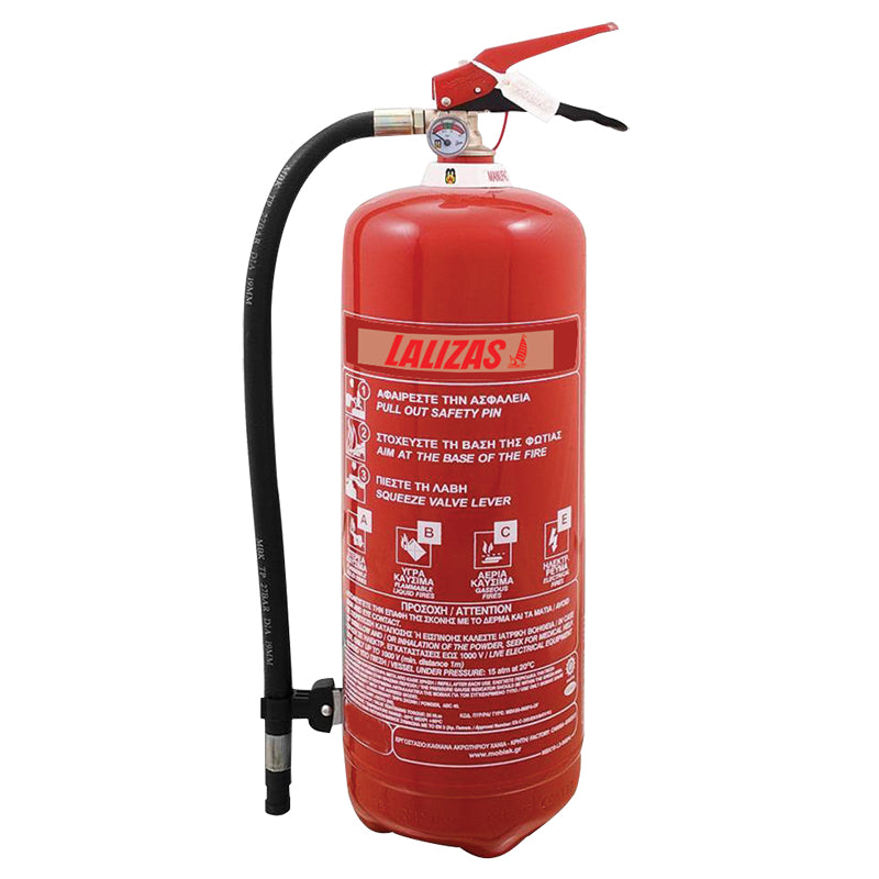 LALIZAS Dry Powder Fire Extinguisher – Stored Pressure, MED Capital Survival Limited