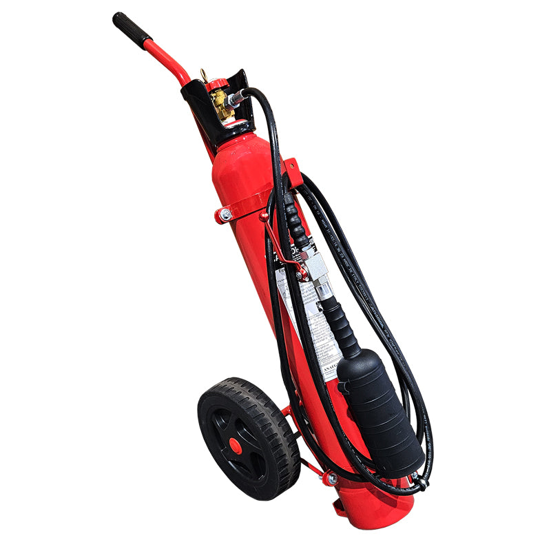 LALIZAS Wheeled CO₂ Fire Extinguisher – SOLAS/MED 10 kg (22 lb) Capital Survival Limited