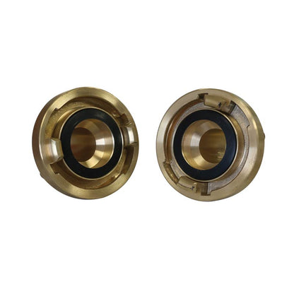 LALIZAS Storz 38 Brass Fire Hose Coupling Set – 1½ in / 38 mm