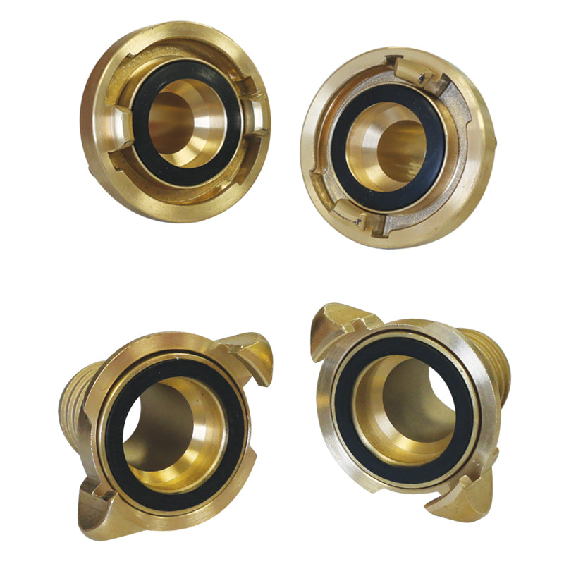 LALIZAS Storz 38 Brass Fire Hose Coupling Set – 1½ in / 38 mm