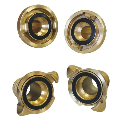 LALIZAS Storz 38 Brass Fire Hose Coupling Set – 1½ in / 38 mm