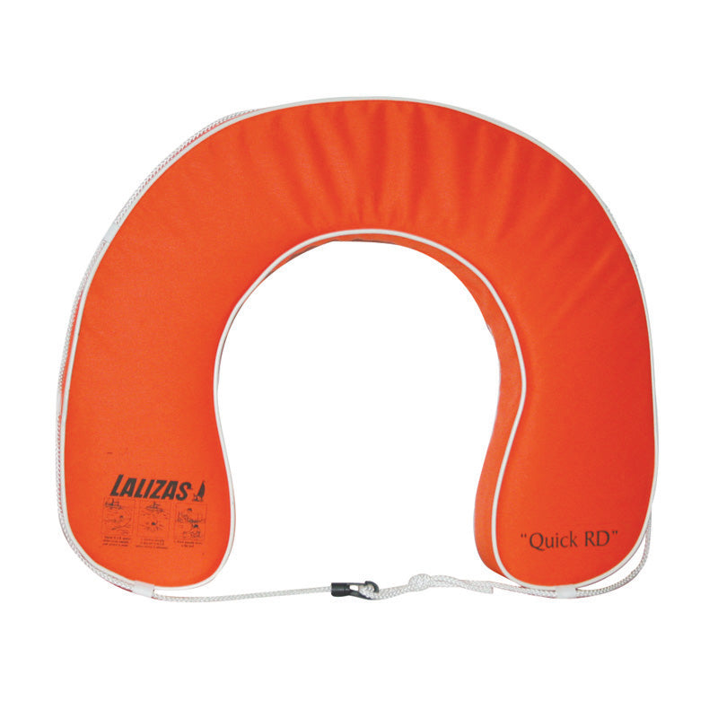 LALIZAS Quick RD Horseshoe Lifebuoy – 142 N, Orange Capital Survival Limited