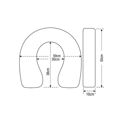 LALIZAS Quick RD Horseshoe Lifebuoy – 142 N, Yellow Capital Survival Limited