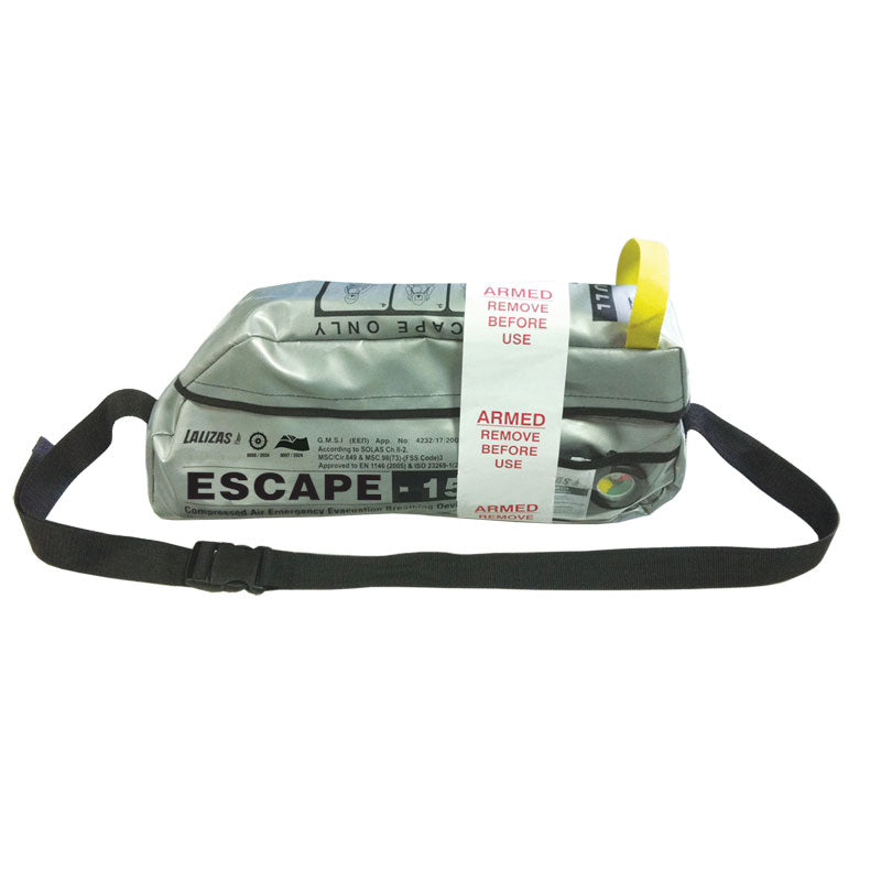 LALIZAS ESCAPE-15 Emergency Evacuation Breathing Device (EEBD) – SOLAS/MED-MER Capital Survival Limited