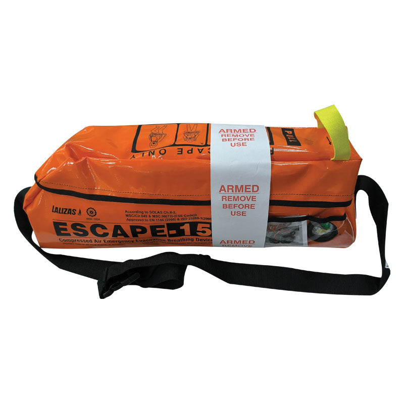 LALIZAS ESCAPE-15 Emergency Evacuation Breathing Device (EEBD) – SOLAS/MED-MER Capital Survival Limited