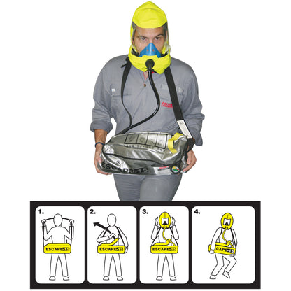 LALIZAS ESCAPE-15 Emergency Evacuation Breathing Device (EEBD) – SOLAS/MED-MER Capital Survival Limited