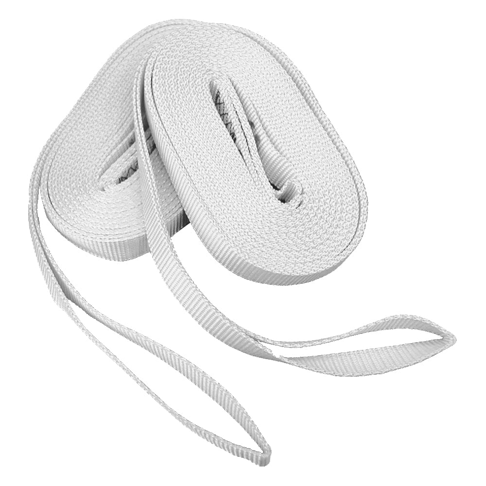 LALIZAS LifeLink Safety Jacklines – 10 m × 25 mm, White, Set of 2