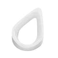 Thimble for Ø1/4'' (Ø6 mm) Rope, Nylon PA, White Capital Survival Limited