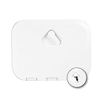 TOP LINE Hatch w/Lock, White, 270x375mm Capital Survival Limited