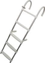 Ladder, 5 steps, Aluminium, L1360xW350mm Capital Survival Limited