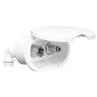 Case w/Water Inlet/Outlet, Elbow Conn. w/Lid, White Capital Survival Limited