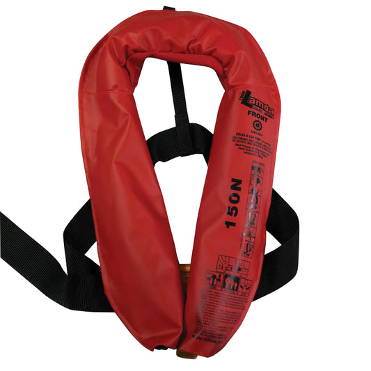 LALIZAS Inflatable Marine Lifejacket Lamda, Auto, 150N, w/ Zipper, SOLAS/MED Capital Survival Limited