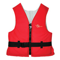 Fit & Float Buoyancy Aid PFD, 50N, ISO, Adult, 70-90kg, Red Capital Survival Limited