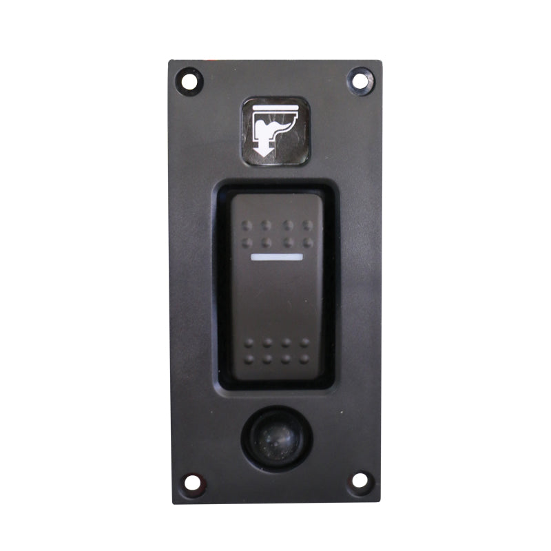 Electric Toilet Flush Switch, MON-OFF (2 Positions), 3 Pins, 12V/24V Capital Survival Limited