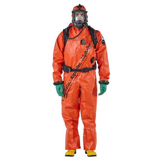 Chemical Suit ''Gas Tight, AlphaTec, TR, Light Type'', XL, Orange Capital Survival Limited