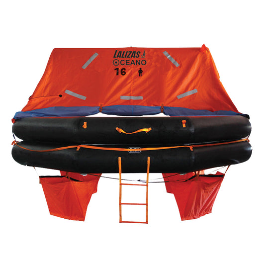 LALIZAS Marine Life Raft SOLAS OCEANO,Throw-overboard Type,16 prs,canister (A) Capital Survival Limited