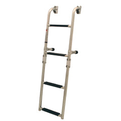 Foldable Ladder for Transom, 2+2 Steps, Inox 316, 90°, L34 1/2 '' x W10 1/8 '' (L876mm x W257mm) Capital Survival Limited